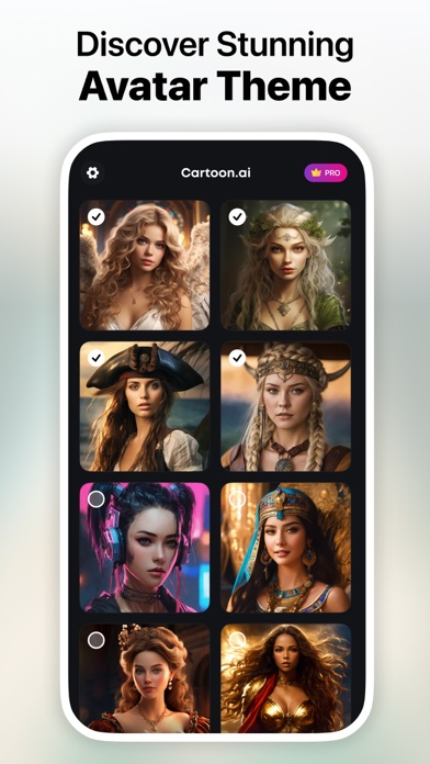 Tangkapan skrin Cartoon.ai ⁃ AI Art Generator