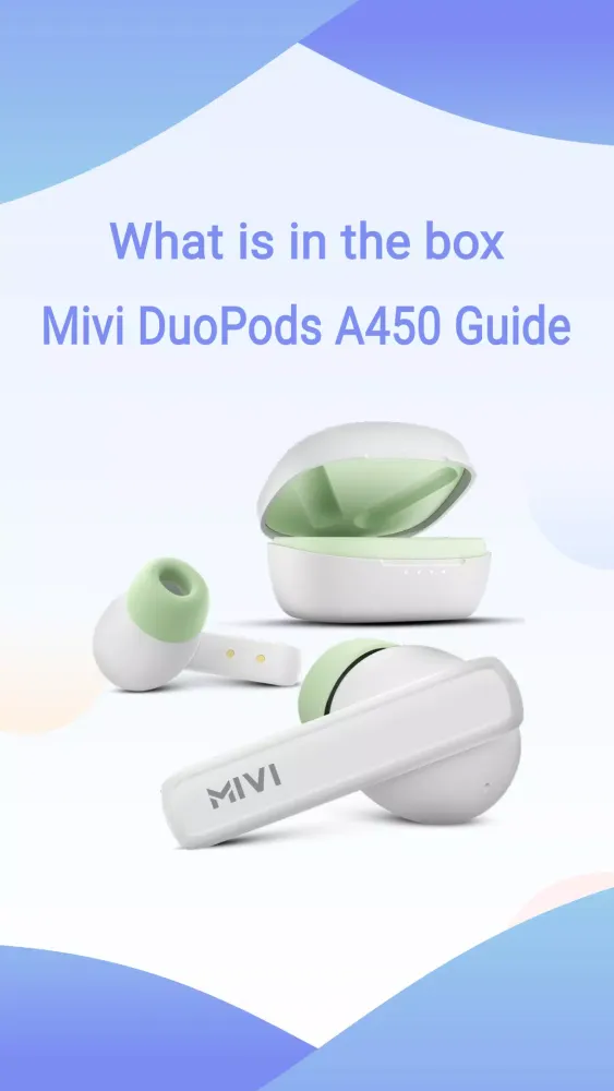 Mivi DuoPods A450 Guide سکرین شاٹس