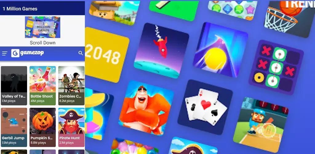 Zrzuty ekranu 1 Million Games