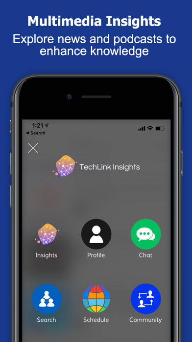 Capturas de pantalla de TechLink Insights