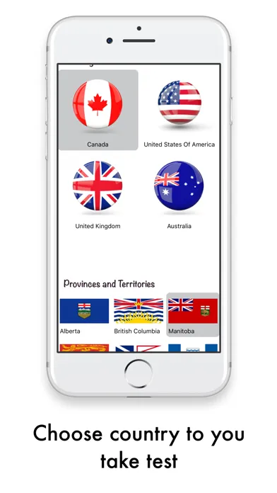 Capturas de pantalla de Citizenship Test.