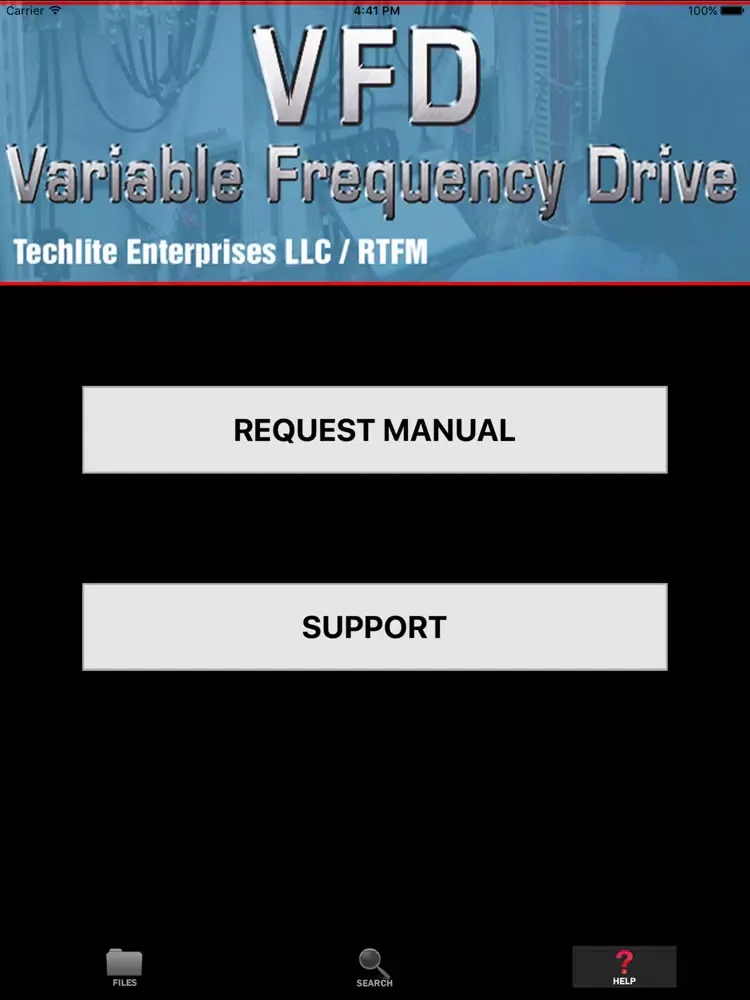 Captures d'écran de HVAC VFD PRO iPad 