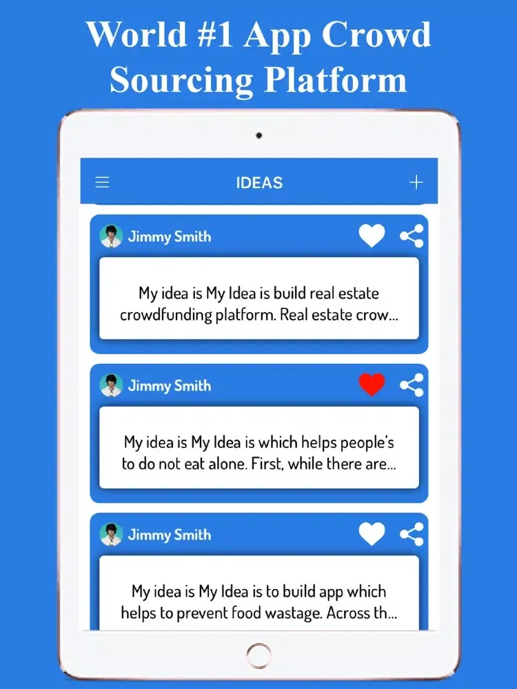 Startup App ideas iPad 应用截图