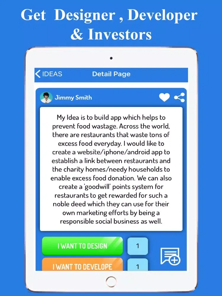 Startup App ideas iPad 应用截图