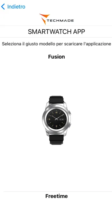 Capturas de tela do TechmadeSmartwatch