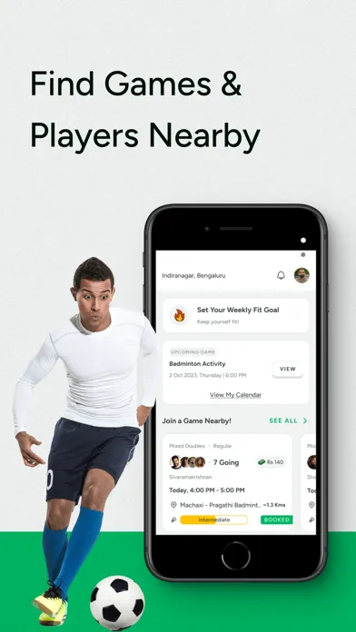 Zrzuty ekranu Playo - Sports Community App