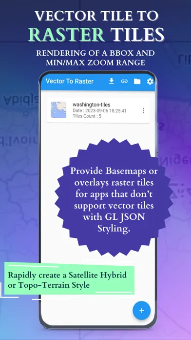 Vector To Raster スクリーンショット