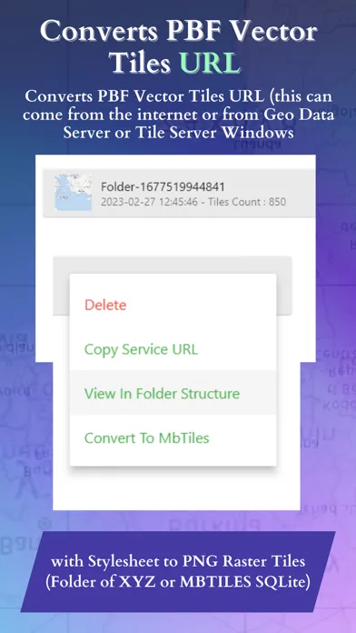 Vector To Raster スクリーンショット