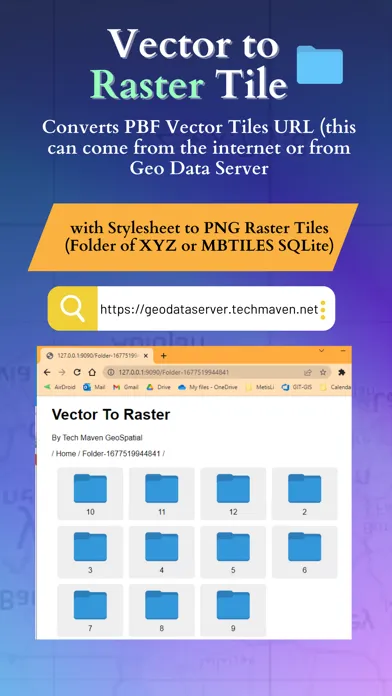 Vector To Raster スクリーンショット