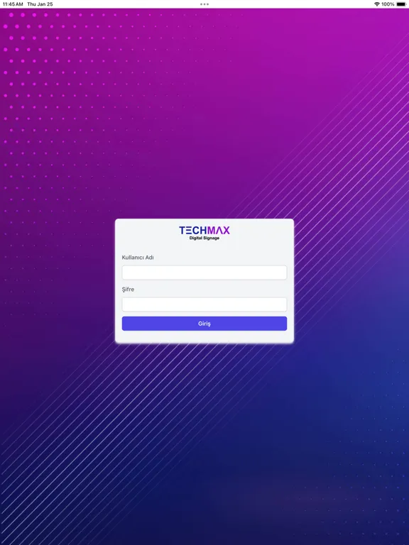 Zrzuty ekranu Techmax CMS iPad 