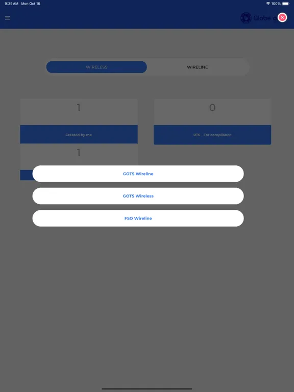 Globe OBT iPad 應用截圖