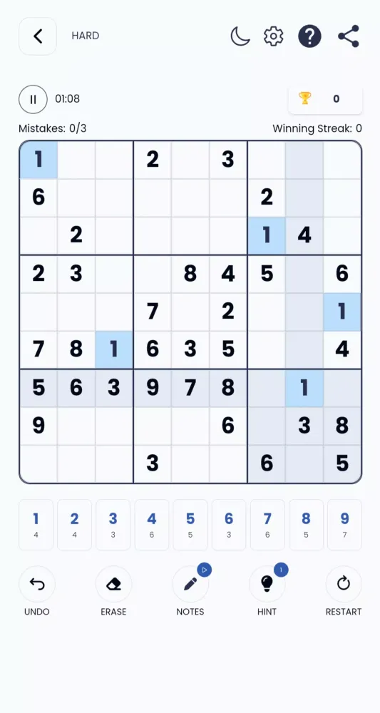 Sudoku - Classic Sudoku Puzzle Screenshots