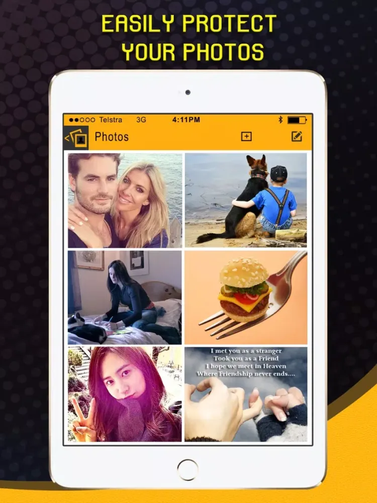 Скриншоты Hide Pics Hide Videos Hide Contacts and More iPad 