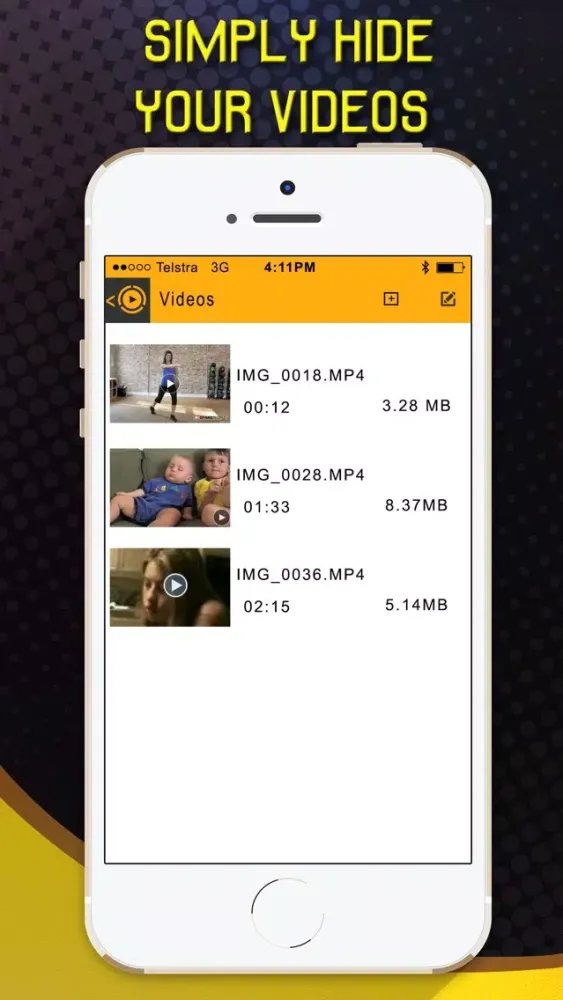 Скриншоты Hide Pics Hide Videos Hide Contacts and More