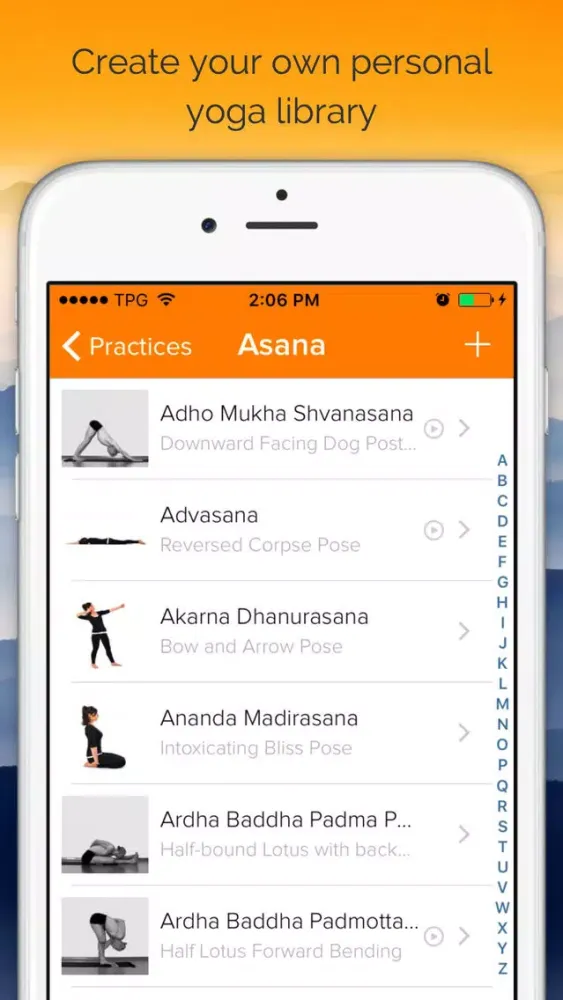 Yoga Insight - Yoga Tracker, Library & Log for Daily Sadhana Practice应用截图