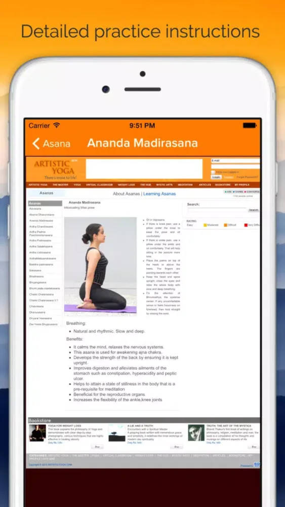 Yoga Insight - Yoga Tracker, Library & Log for Daily Sadhana Practice应用截图