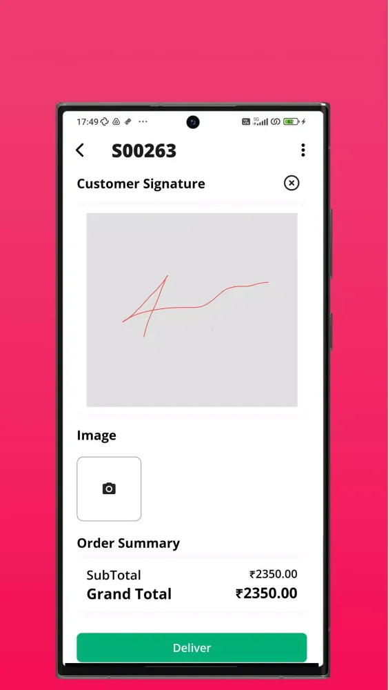 XpressD - Odoo Delivery app Screenshots