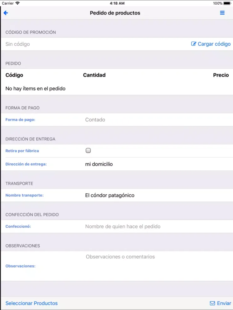 Screenshot di Ecotermo SPO iPad 