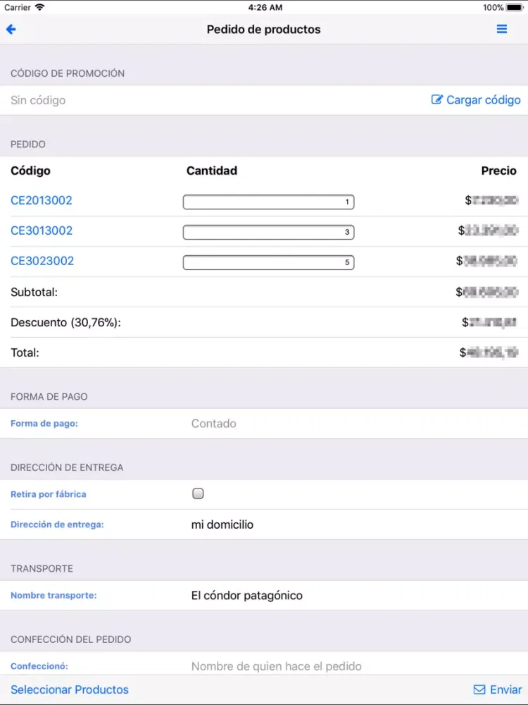 Screenshot di Ecotermo SPO iPad 
