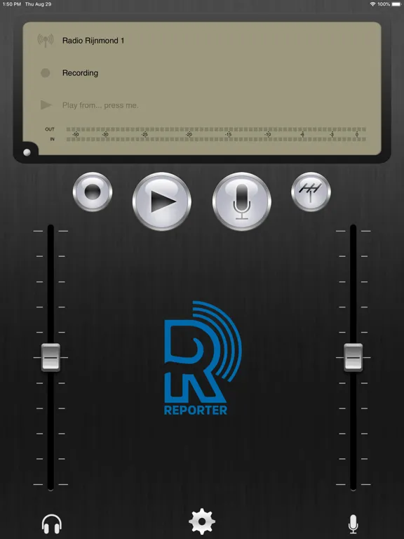 Captures d'écran de Radio Rijnmond Reporter iPad 