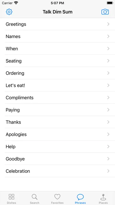 Ảnh chụp màn hình của Talk Dim Sum