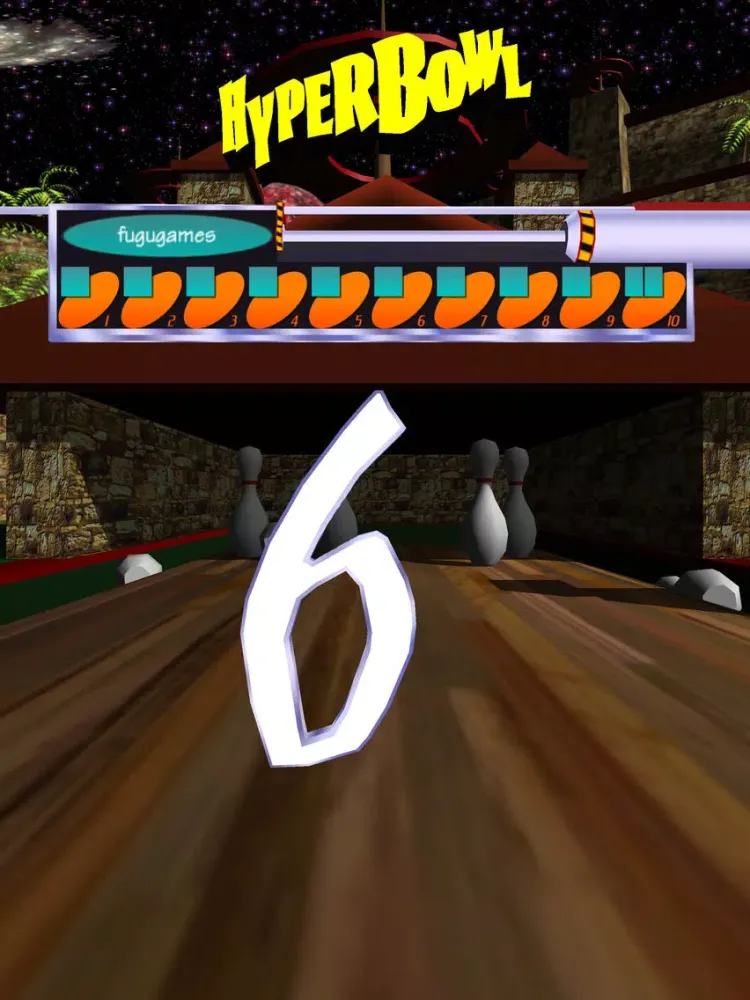 Tangkapan skrin HyperBowl Classic iPad 