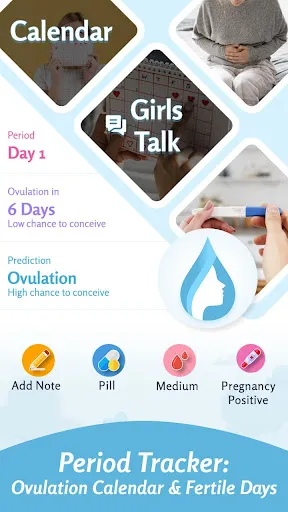 Capturas de tela do Ovulation: Period Tracker