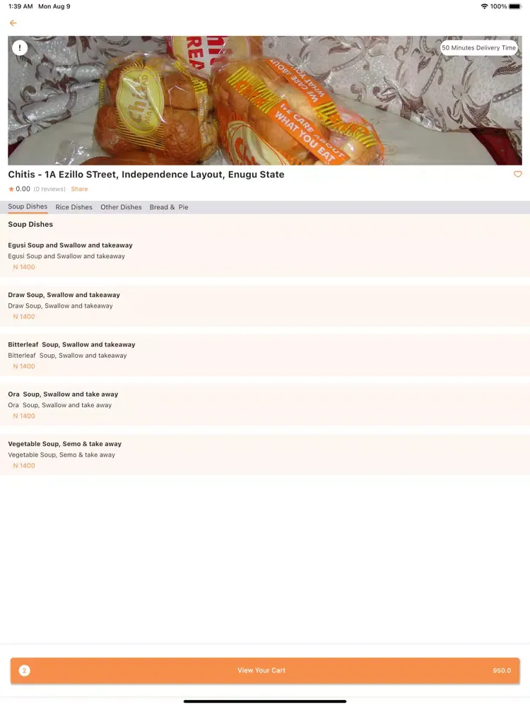 OctoServe iPad  Screenshots
