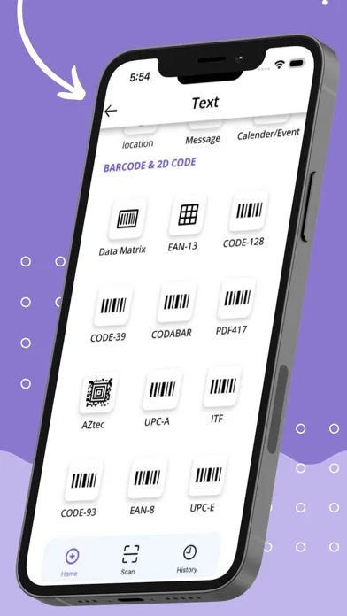 QR Code & Bar Code Pro スクリーンショット