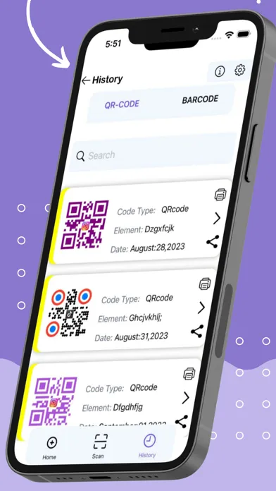 QR Code & Bar Code Pro スクリーンショット