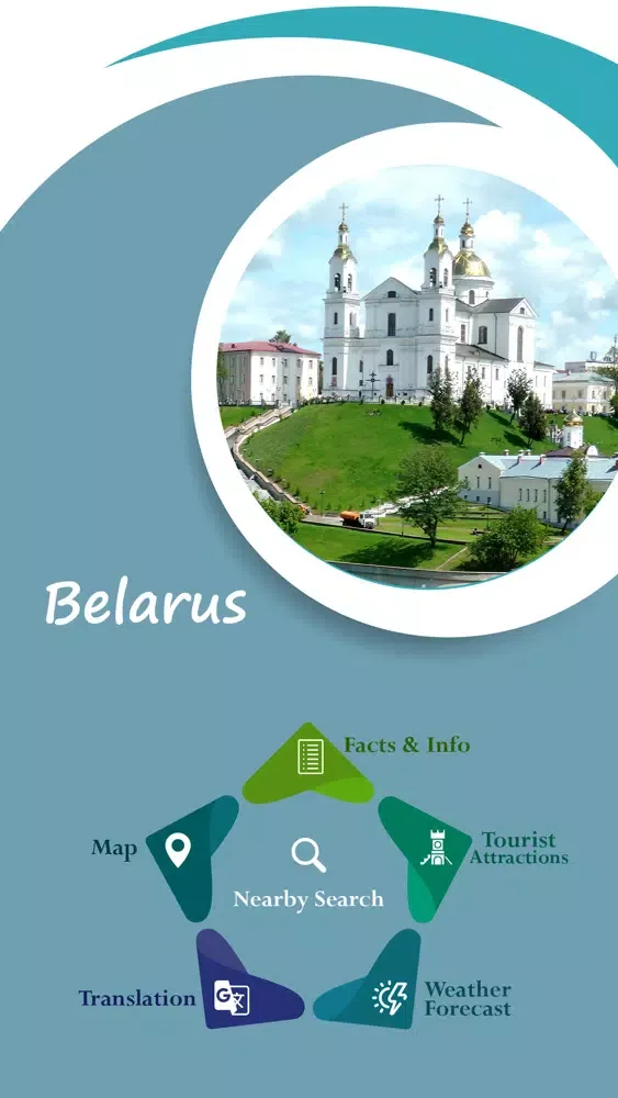 Zrzuty ekranu Belarus Tourism