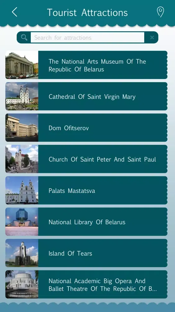 Zrzuty ekranu Belarus Tourism