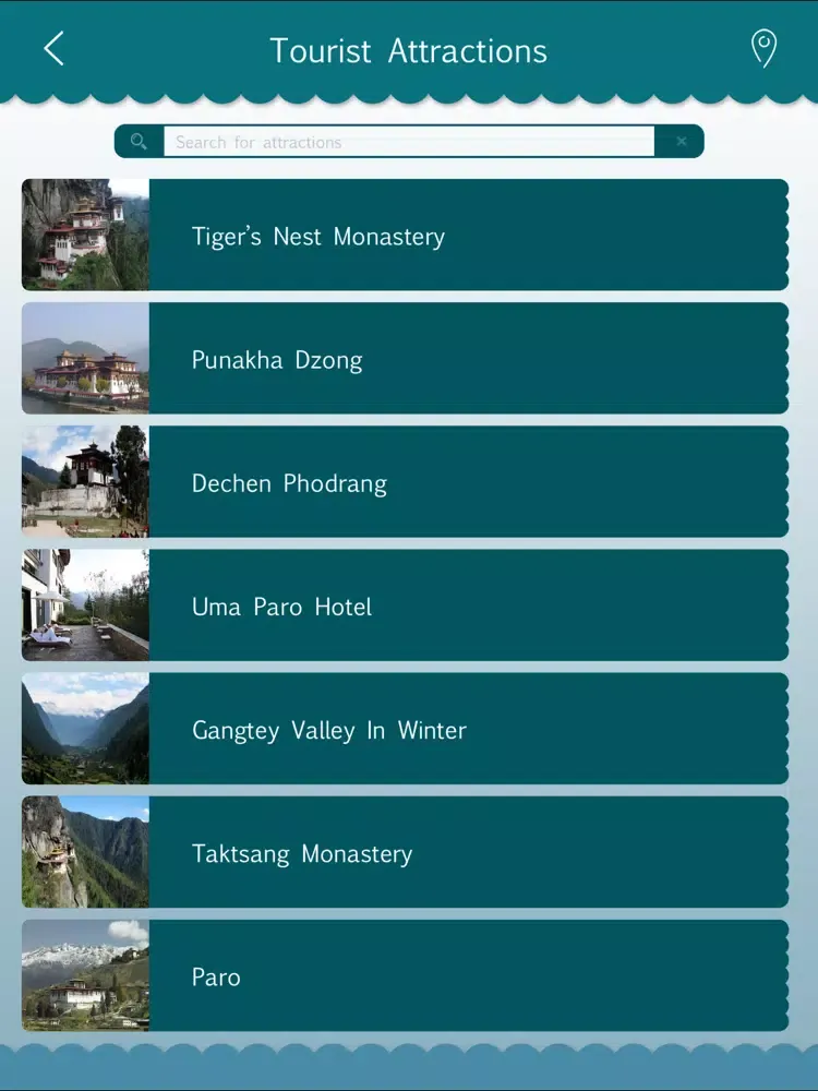 Bhutan Tourism iPad  Screenshots
