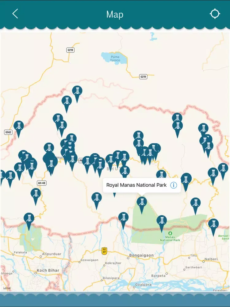 Bhutan Tourism iPad  Screenshots