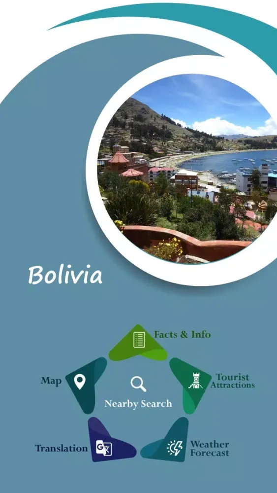 Zrzuty ekranu Bolivia Tourist Guide