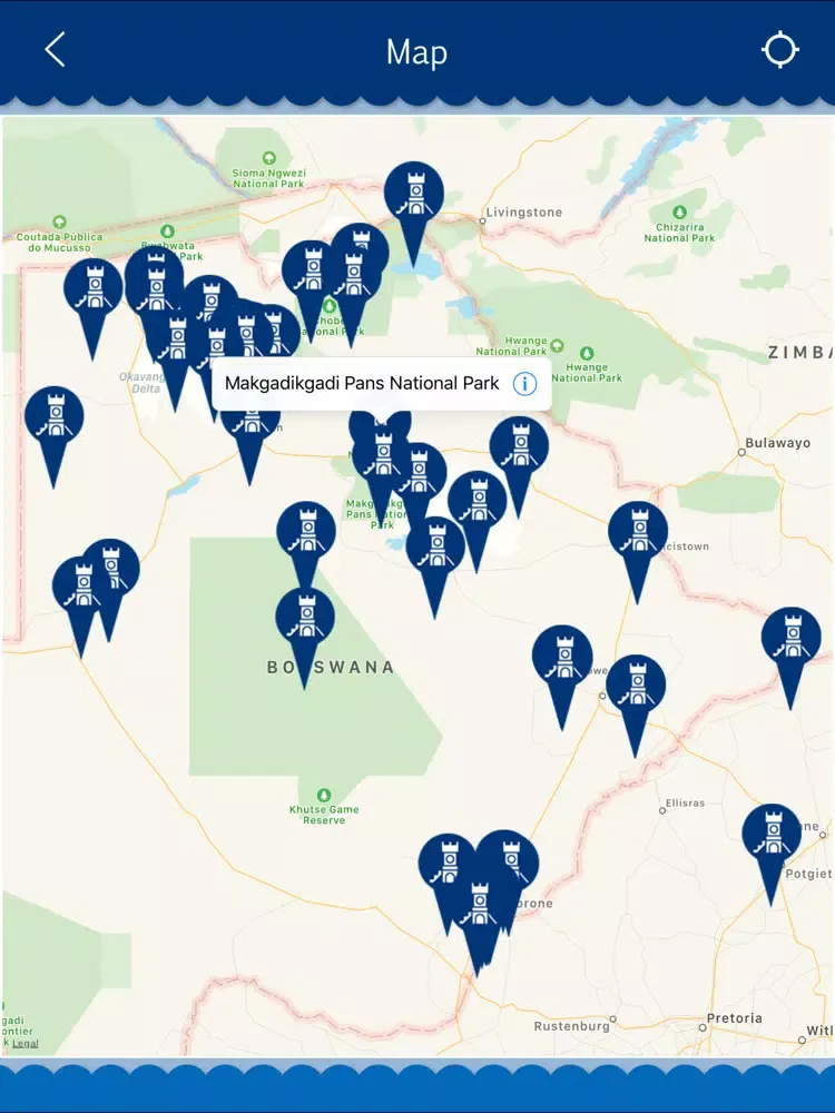 Visit Botswana iPad  Screenshots