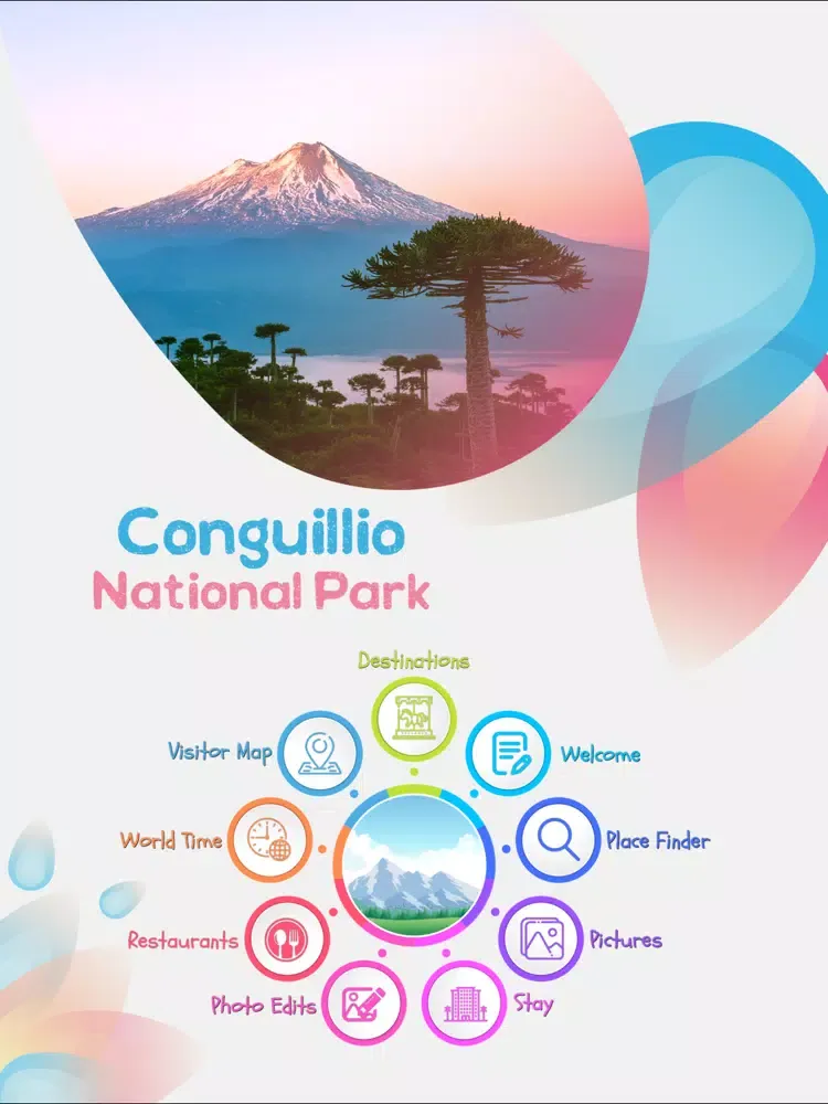 Conguillio National Park iPad  স্ক্রিনশট