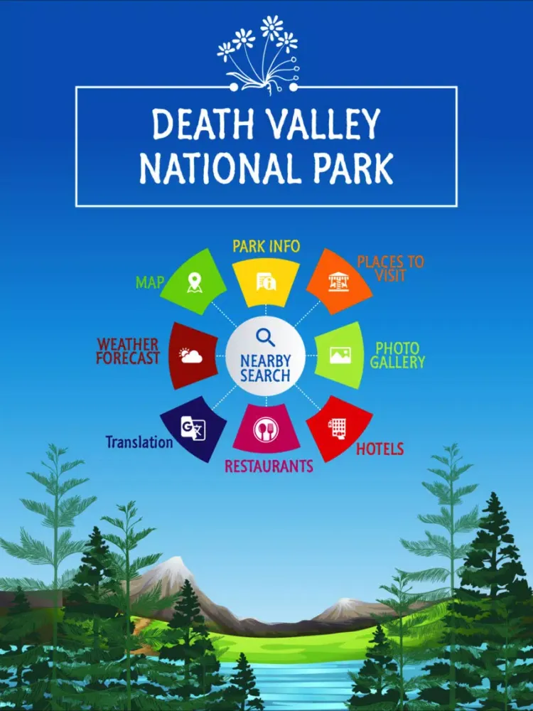 Ảnh chụp màn hình của Death Valley National Park iPad 