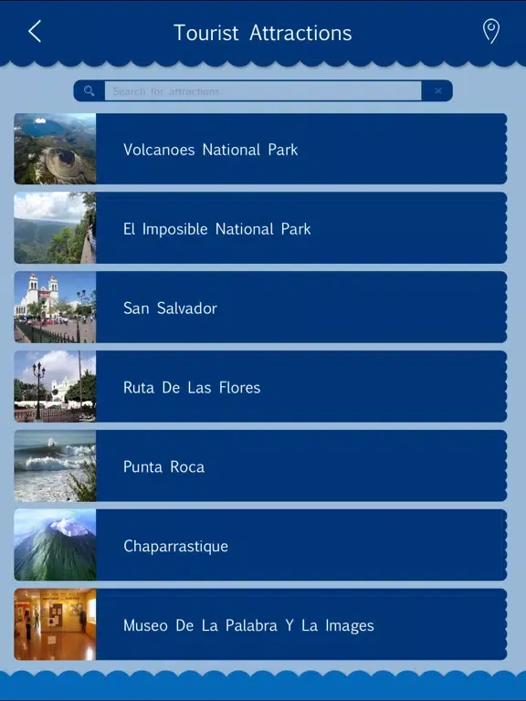Ảnh chụp màn hình của El Salvador Travel Guide iPad 