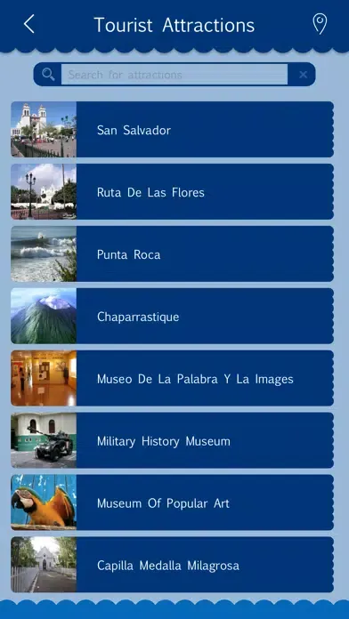 Ảnh chụp màn hình của El Salvador Travel Guide