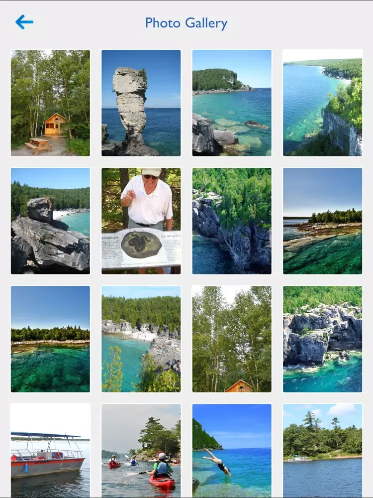 Captures d'écran de Georgian Bay Islands iPad 