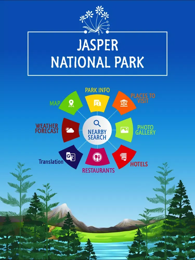 ภาพหน้าจอของ Jasper National Park Tourism iPad 