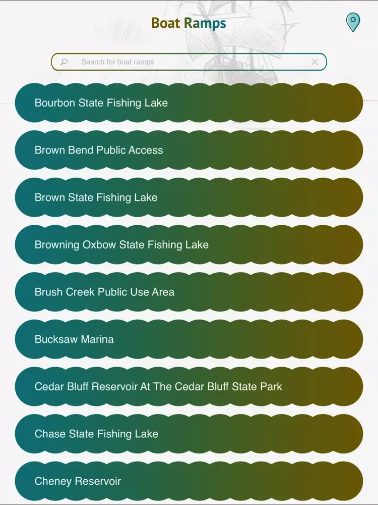 Kansas Boat Ramps - USA iPad  سکرین شاٹس