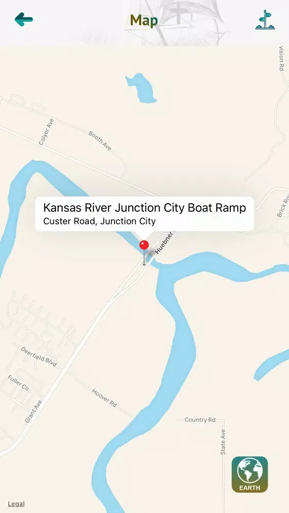 Kansas Boat Ramps - USA سکرین شاٹس
