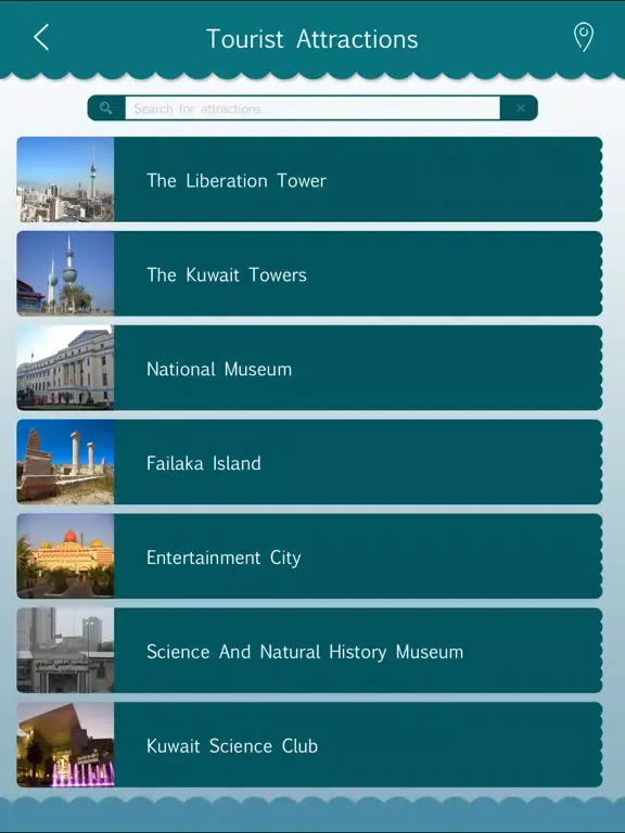 Kuwait Travel Guide iPad 应用截图