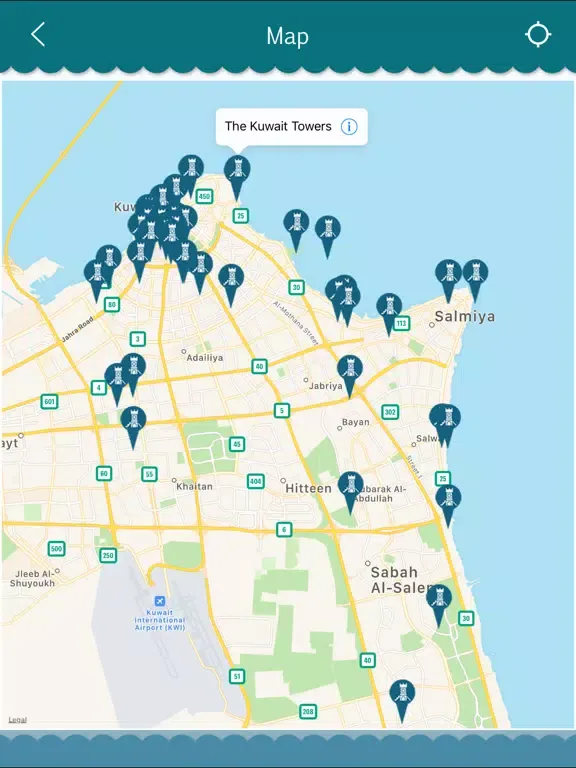 Kuwait Travel Guide iPad 应用截图