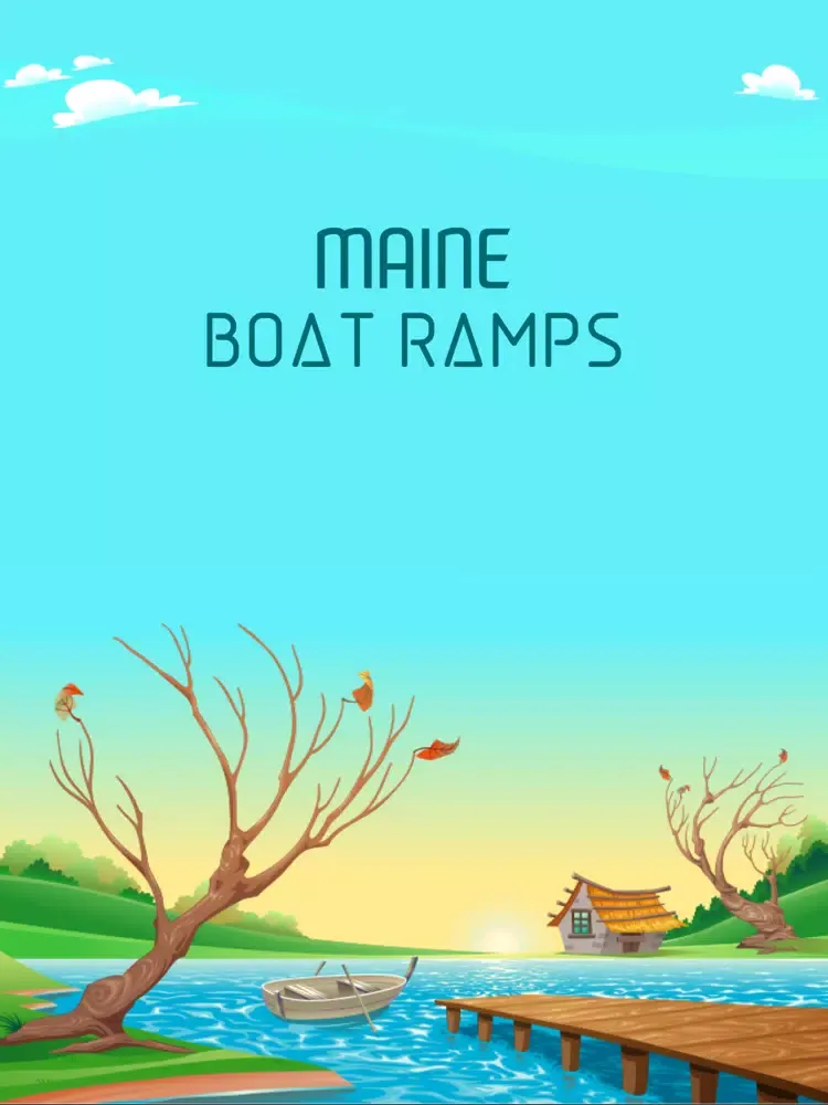 Capturas de tela do Maine Boat Ramps - USA iPad 
