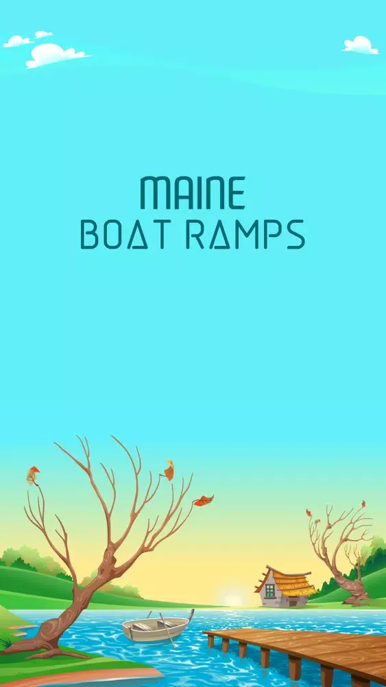 Capturas de tela do Maine Boat Ramps - USA