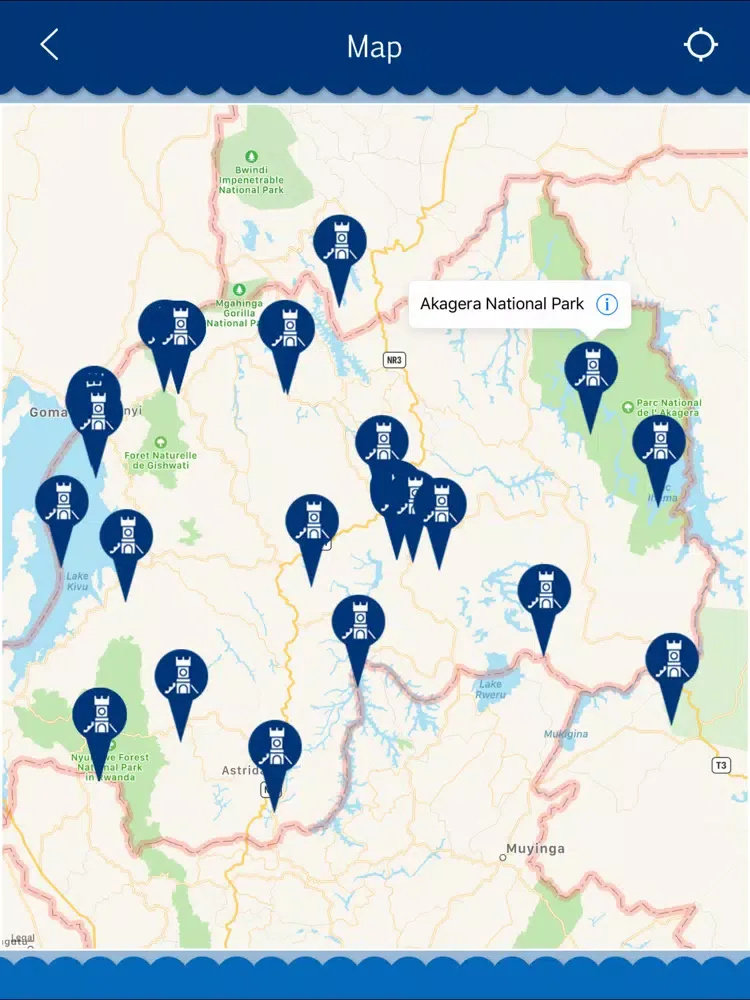 Скриншоты Rwanda Tourism iPad 