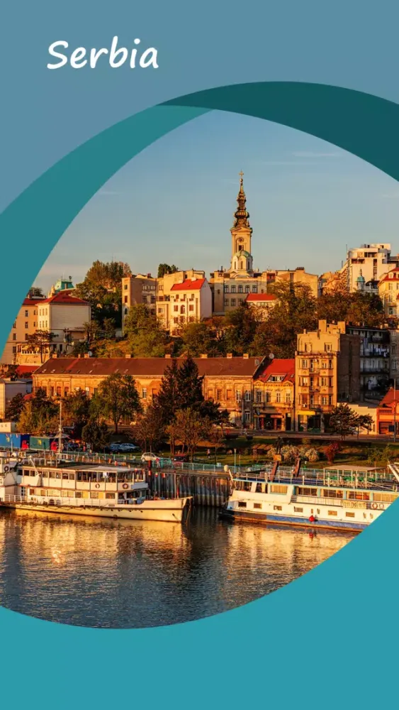 Capturas de tela do Serbia Tourism